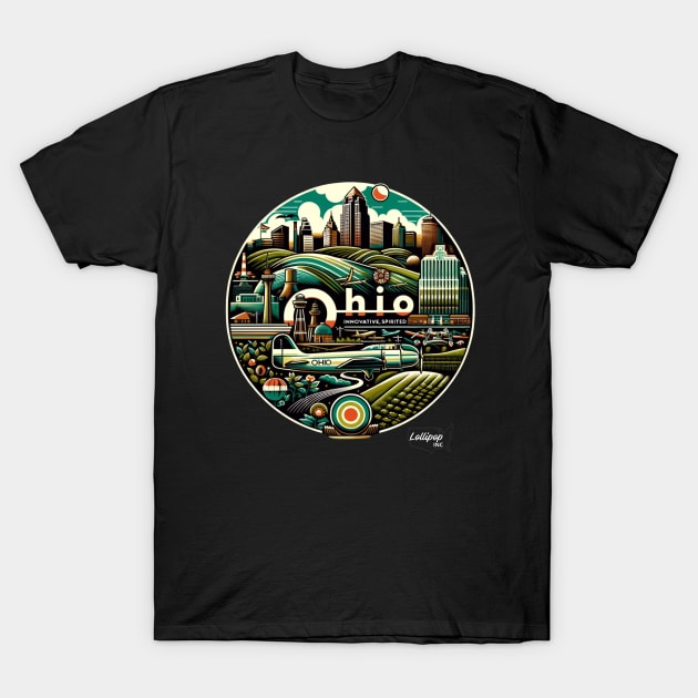 Ohio Odyssey: Skyline to Skylar T-Shirt by LollipopINC